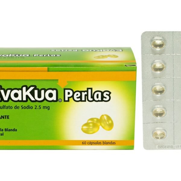 Evakua Perlas 2.5mg X 60 Cap