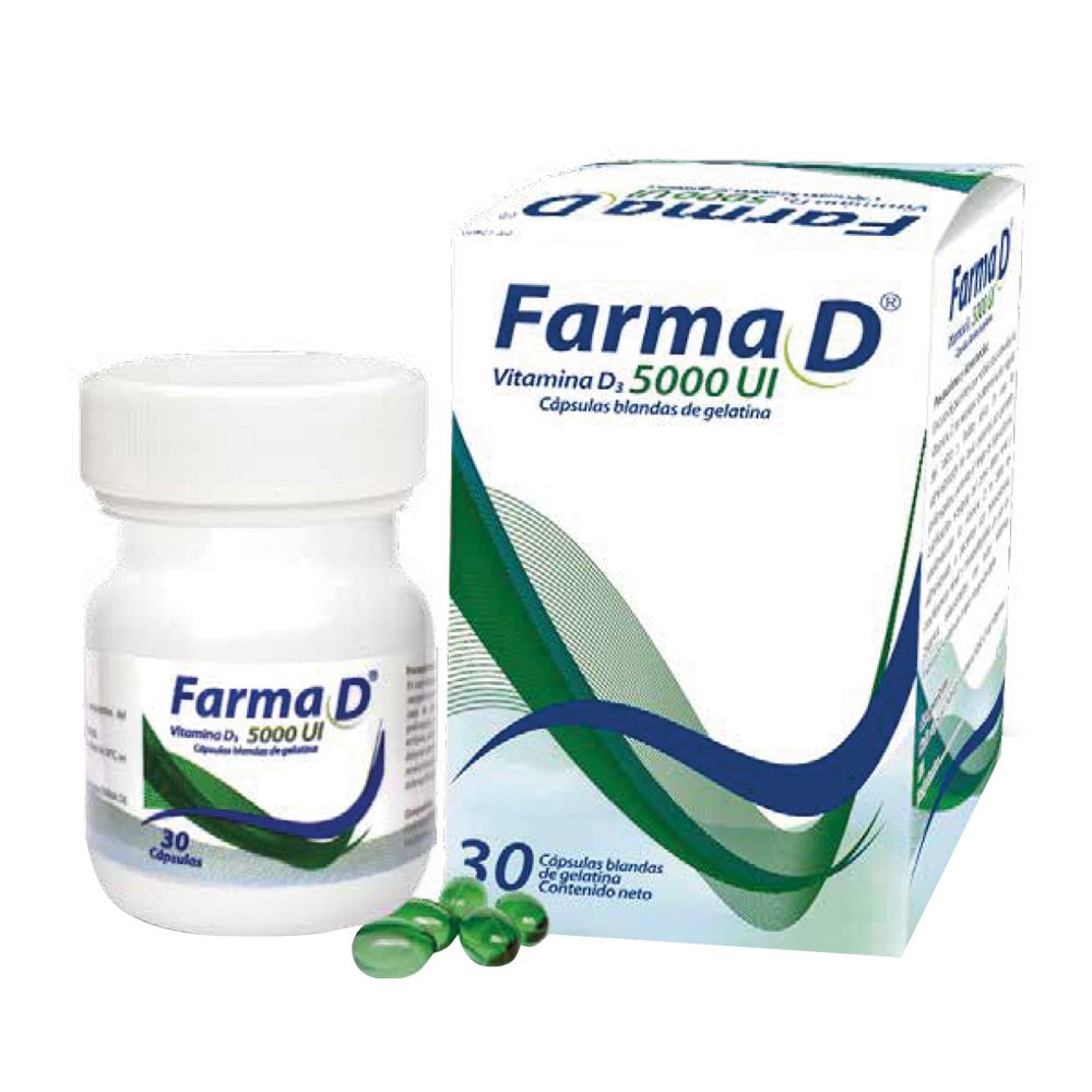 FARMA D 5000 UI CAPSU X 30 1 Farma D 5000 UI Capsu X 30 - Imagen 1