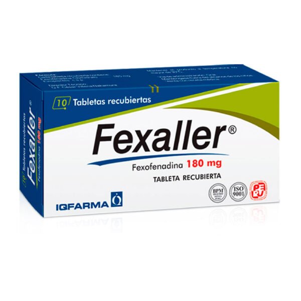 Fexaller 180mg Tabx10
