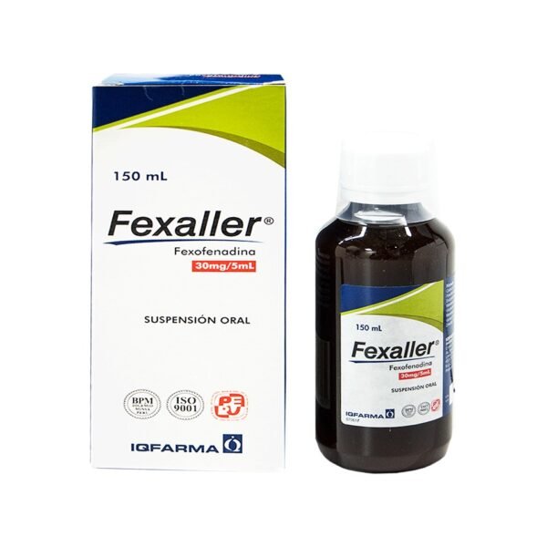 Fexaller 30mg Suspx150ml