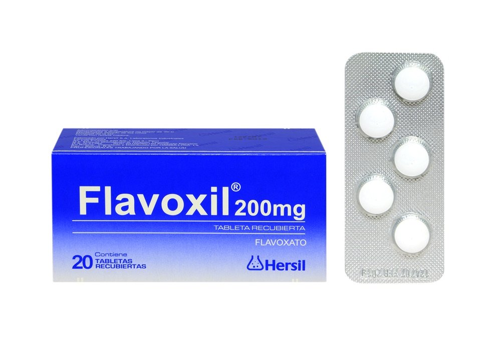 FLAVOXIL 200MG CJA X20TAB 1 FLAVOXIL 200MG CJA X20TAB - Imagen 1