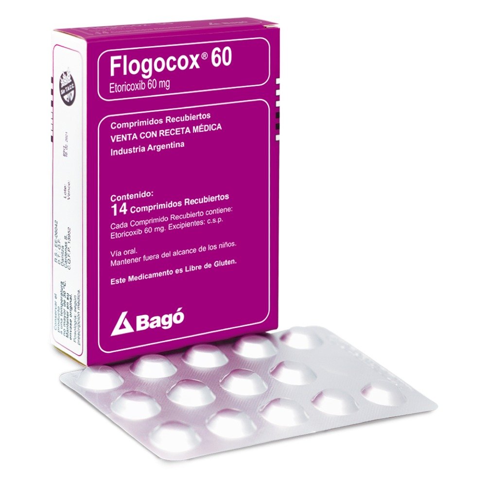 FLOGOCOX 60MG X 14 TAB 1 Flogocox 60mg X 14 TAB - Imagen 1