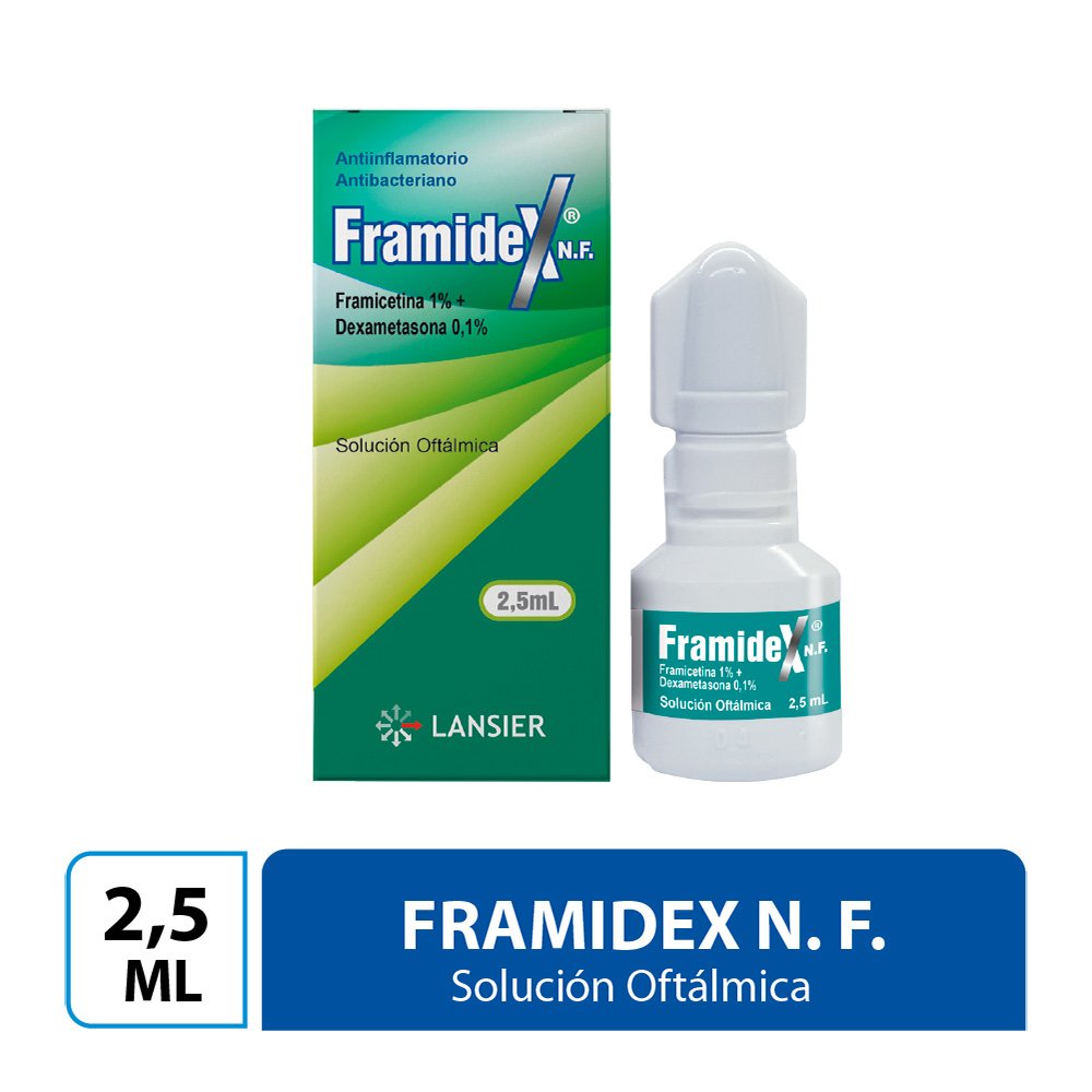 FRAMIDEX GOTOFTALx2.5ML 1 Framidex Got/oftalx2.5ml - Imagen 1