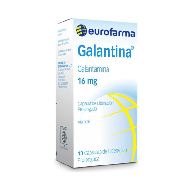 Galantina 16mg X10 Comp