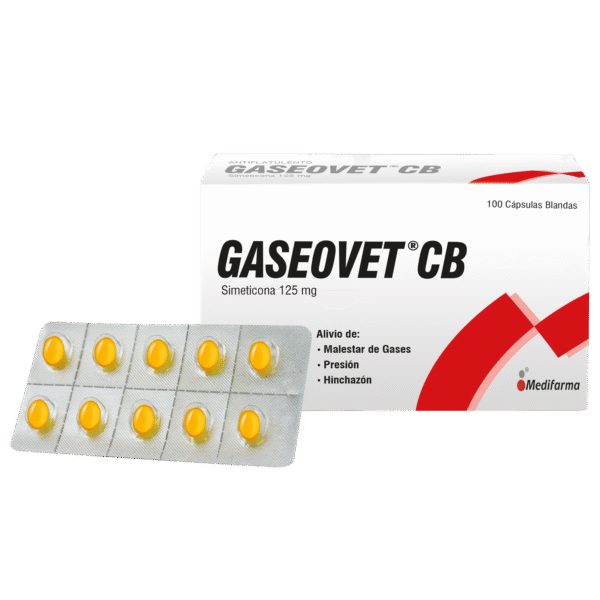 GASEOVET CB 125MG CAPX100