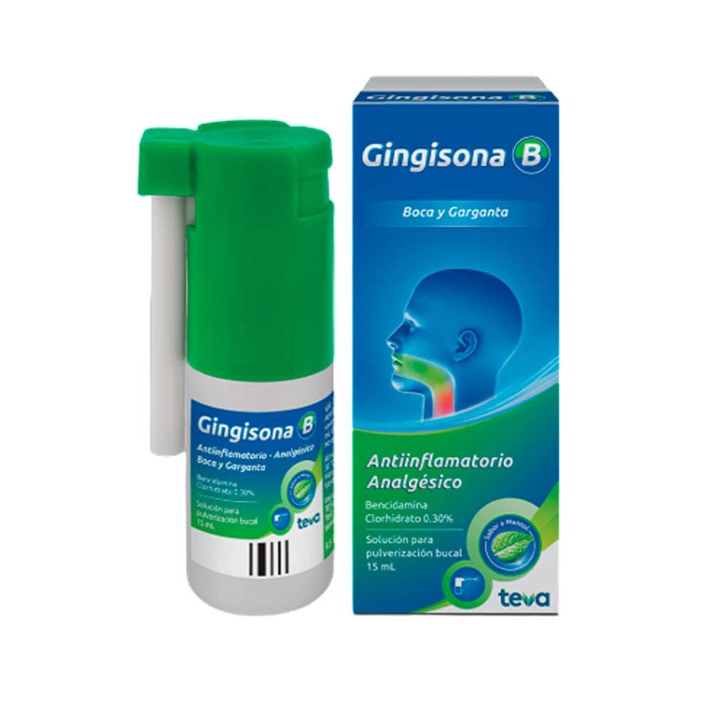 GINGISONA FCO SPRAY X15ML 1 Gingisona Fco Spray X15ml - Imagen 1