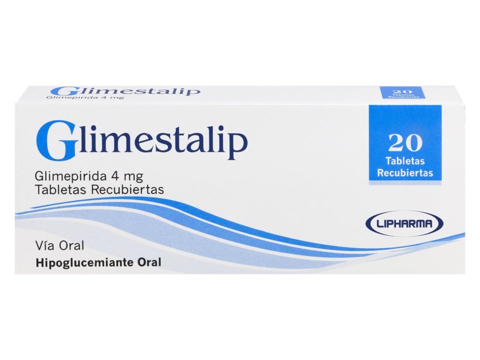 GLIMESTALIP 4MG X20 TAB 1 Glimestalip 4mg X20 TAB ** - Imagen 1