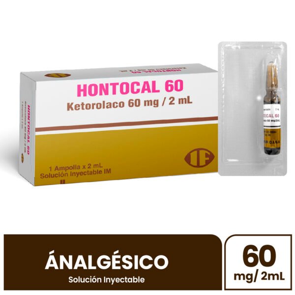 Hontocal 60mg Amp X2ml**