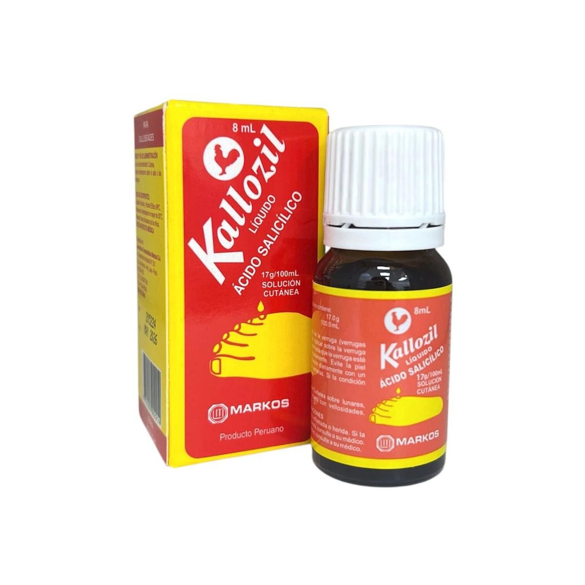 KALLOZIL LIQUIDO FCOx8ML 1 Kallozil Liquido Fcox8ml - Imagen 1