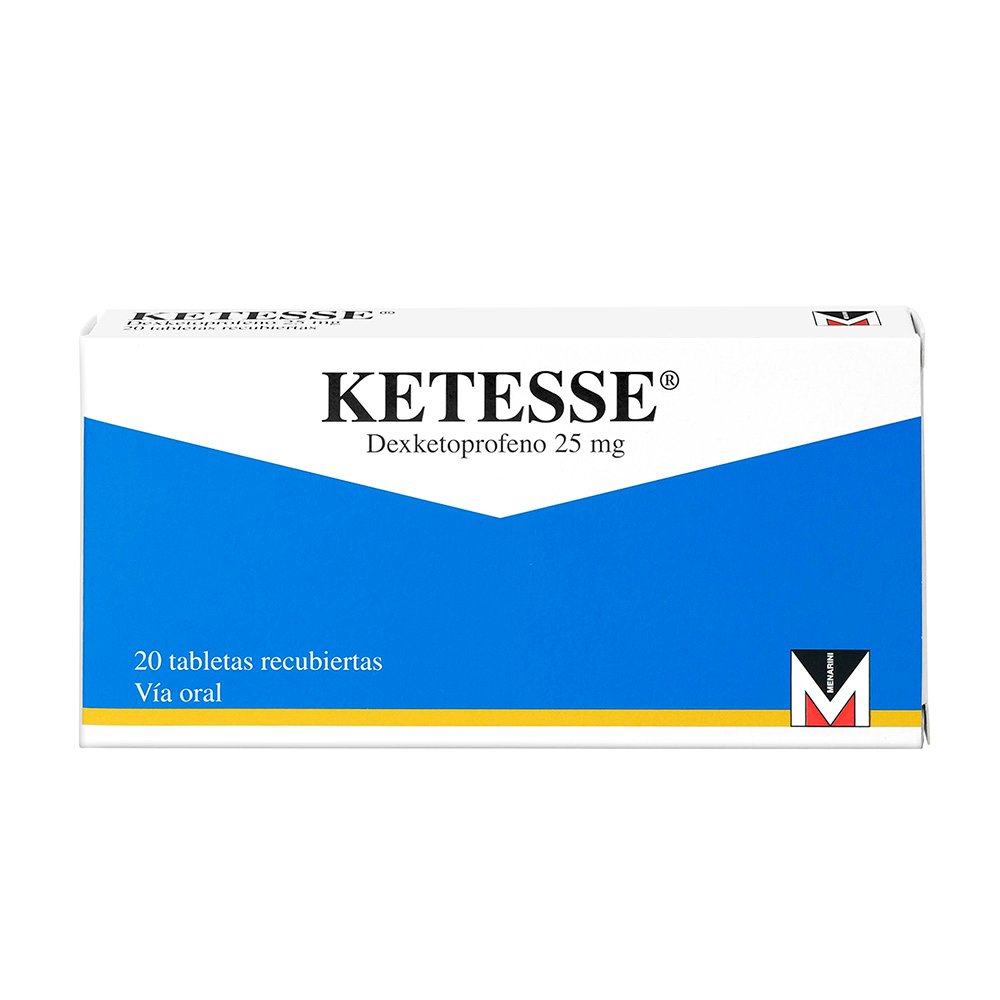 KETESSE 25MG X 20 TABLETAS 1 Ketesse 25mg X 20 Tabletas - Imagen 1