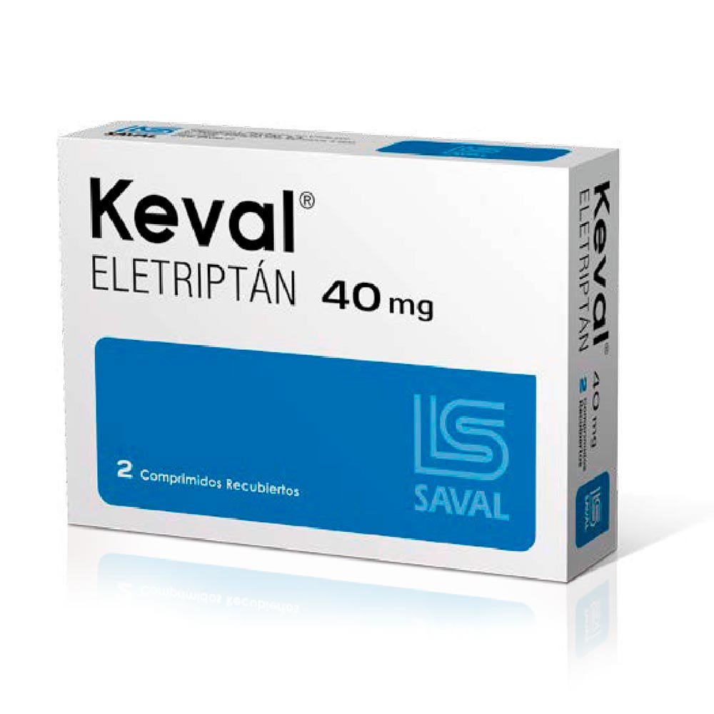 KEVAL 40MG X 2 TAB 1 Keval 40mg X 2 TAB - Imagen 1