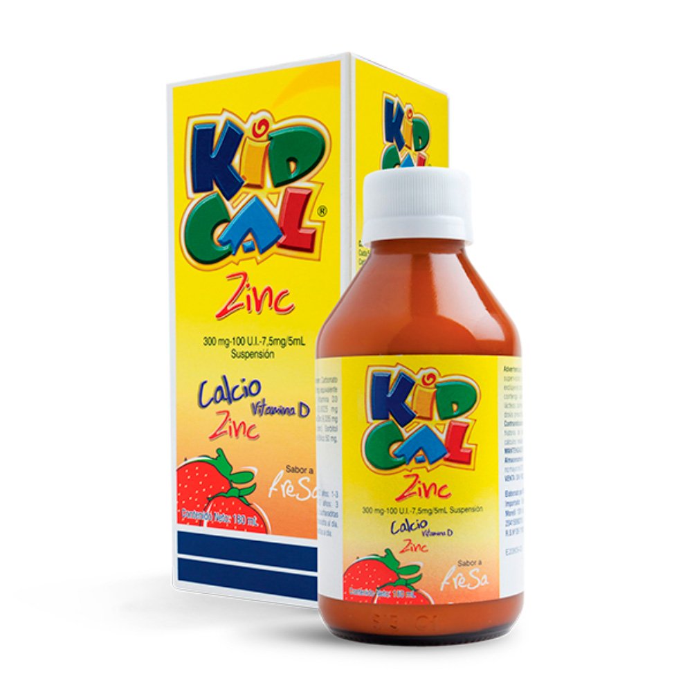 KID CAL FRESA X 180 ML 1 KID CAL FRESA X 180 ML - Imagen 1