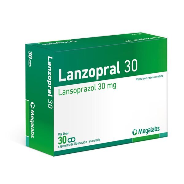Lanzopral 30mg X30 Caps
