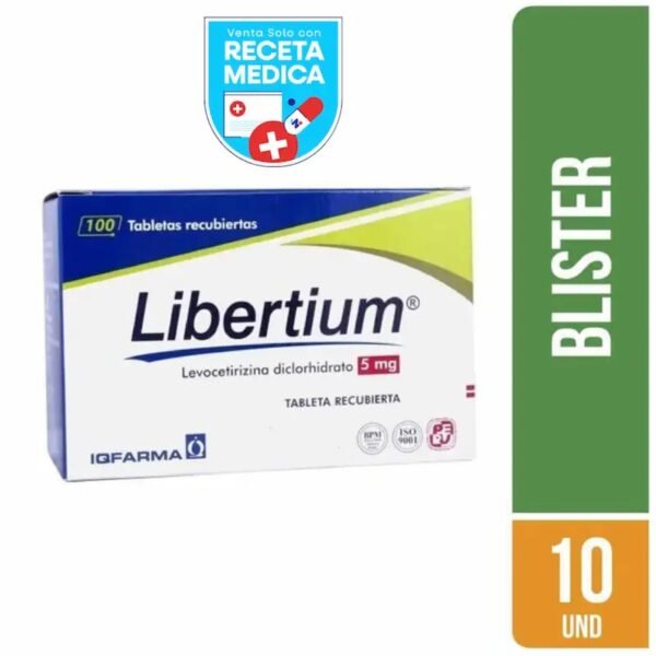 Libertium 5 MG X100 TAB
