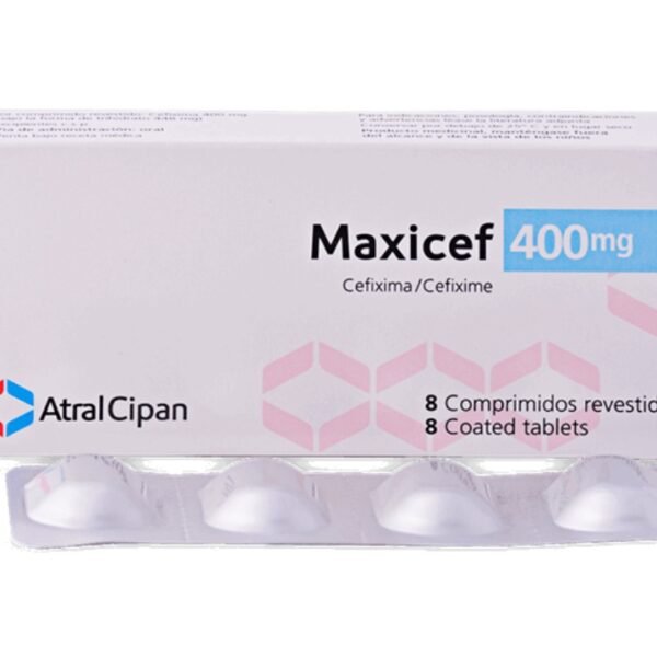 Maxicef-cefixima Comx400mgx8
