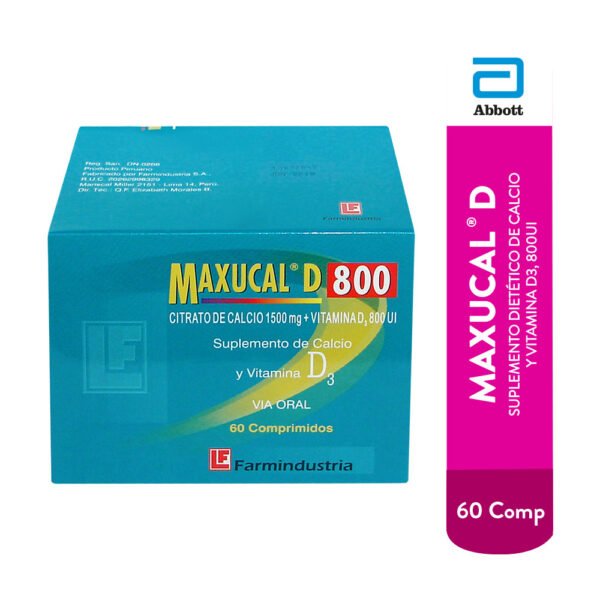 Maxucal D 800 60 TAB