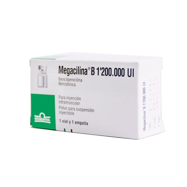 Megacilina B 1200000ui X 1 Amp