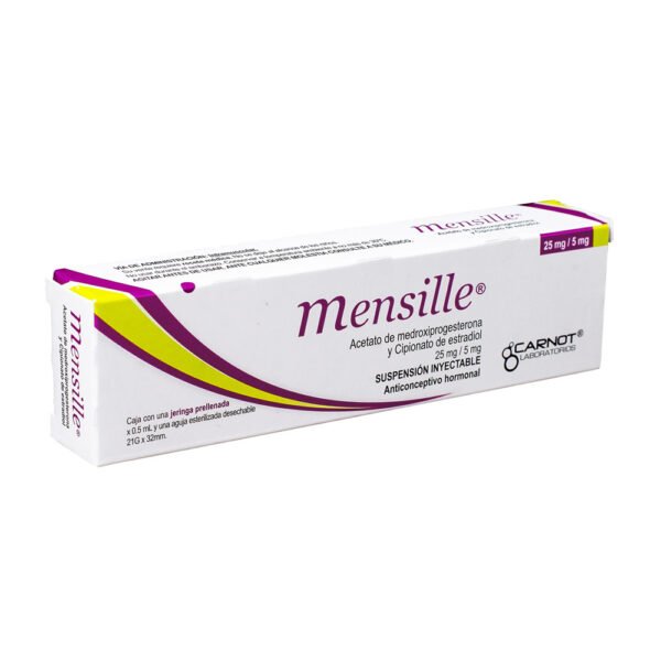Mensille 25/5mg X1amp S/jer#