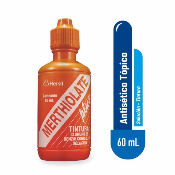 Merthiolate Plus Tintura 60ml