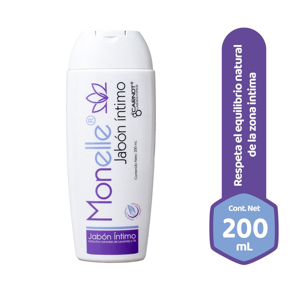MONELLE JABON INTIMO 200ML 1 Monelle Jabon Intimo 200ml - Imagen 1