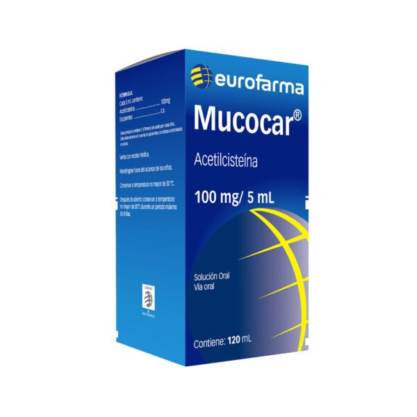 Mucocar 100mg/5ml Jbe X120ml