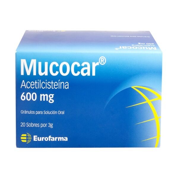 Mucocar 600mg X20 Sobres