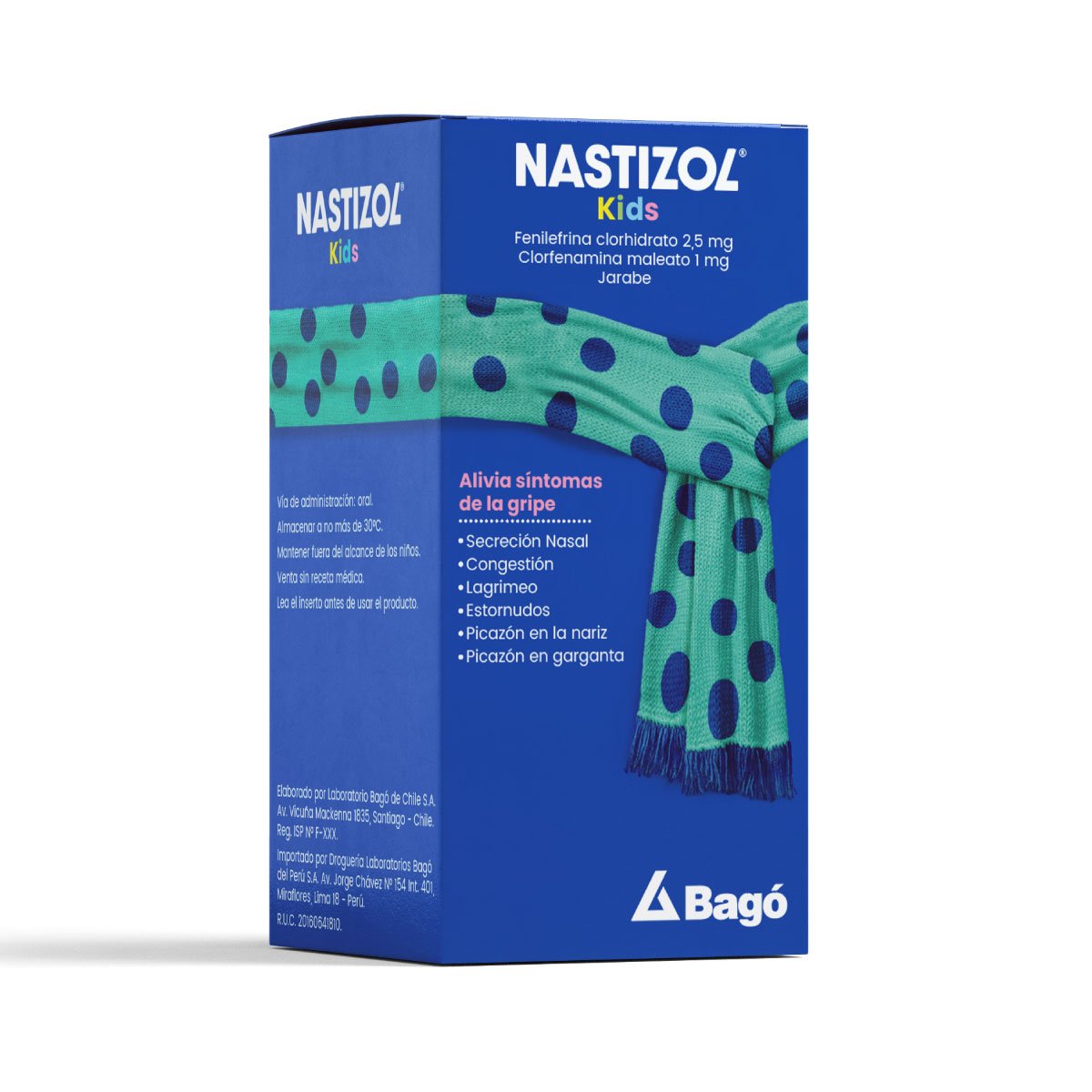 NASTIZOL KIDS JBE X60ML 1 Nastizol Kids Jbe X60ml** - Imagen 1