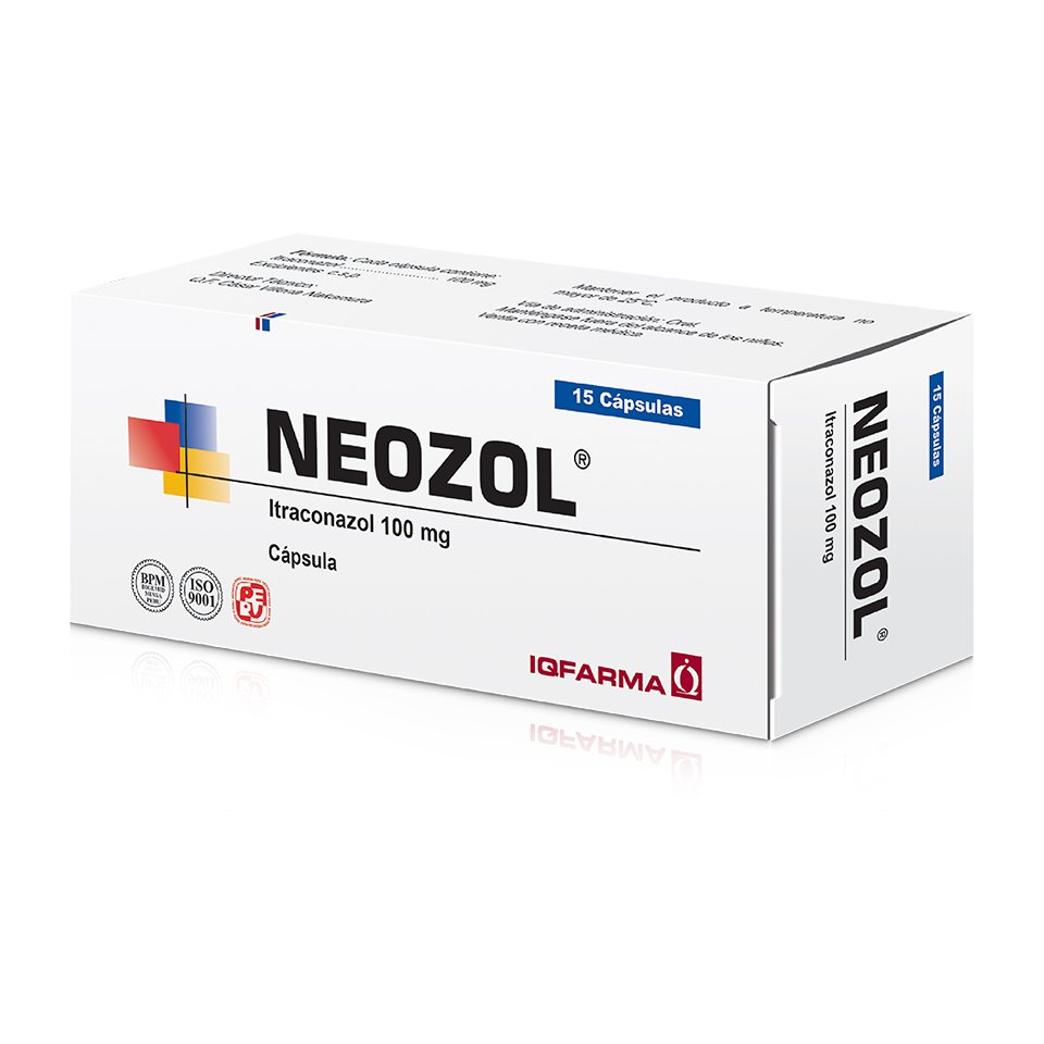NEOZOL 100MG X15 CAP 1 NEOZOL 100MG X15 CAP - Imagen 1