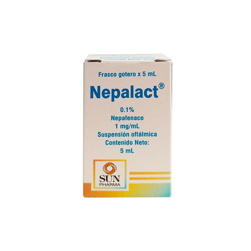NEPALACT 0.1% GTAS OFT X5ML 1 Nepalact 0.1% Gtas Oft X5ml - Imagen 1