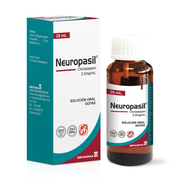 Neuropasil 2.5mg/ml Gotx20ml