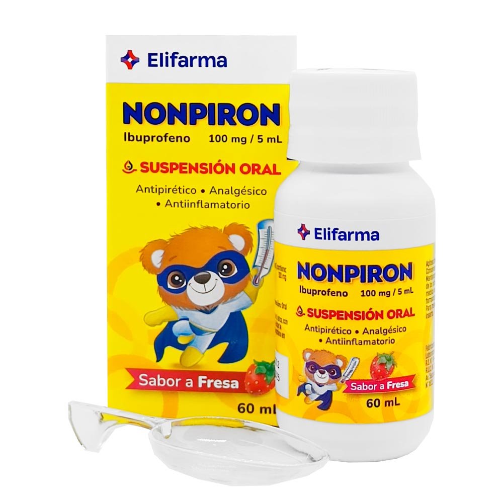NONPIRON 100MG5ML SUSP X60ML 1 NONPIRON 100MG/5ML SUSP X60ML - Imagen 1
