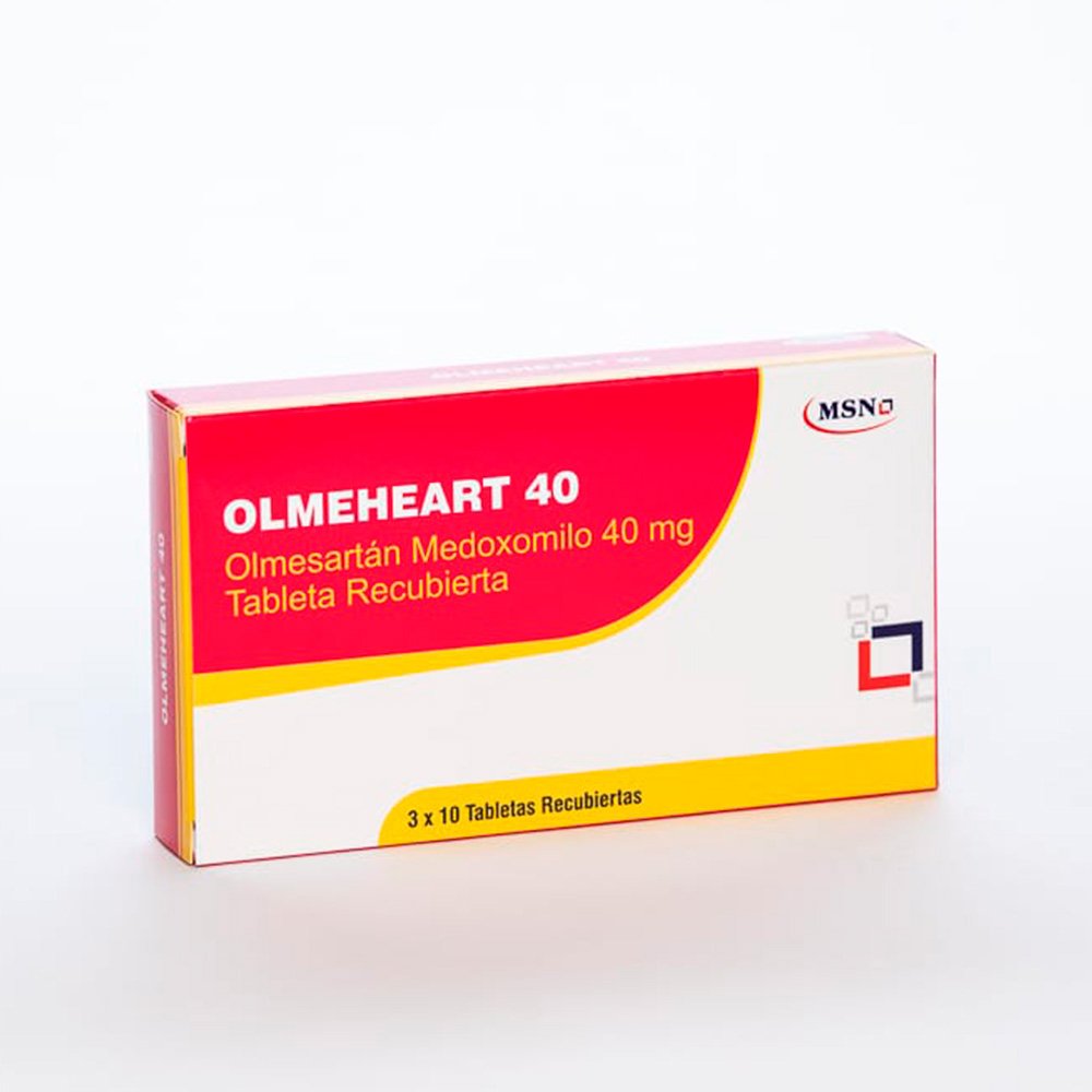 OLMEHEART 40MG TAB X30 1 OLMEHEART 40MG TAB X30 - Imagen 1