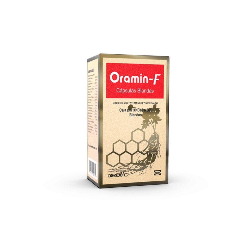 ORAMIN FORTE X 30 CAP 1 Oramin Forte X 30 Cap - Imagen 1