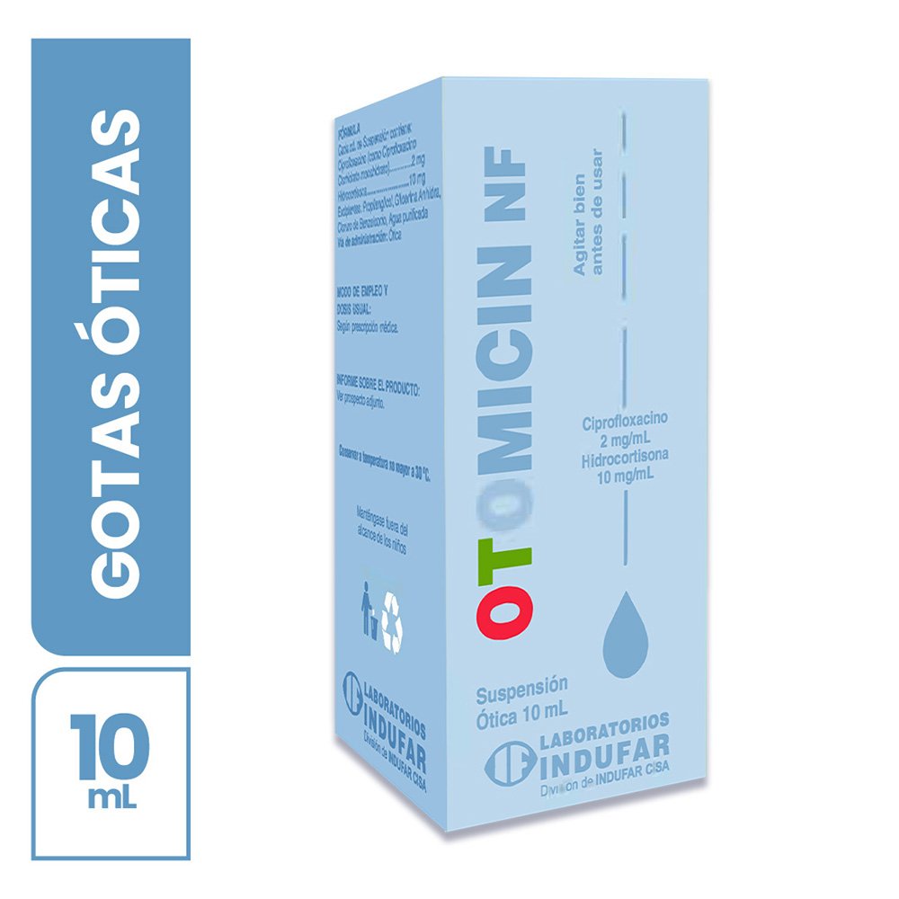 OTOMICIN GOTAS X10ML 1 OTOMICIN GOTAS X10ML - Imagen 1