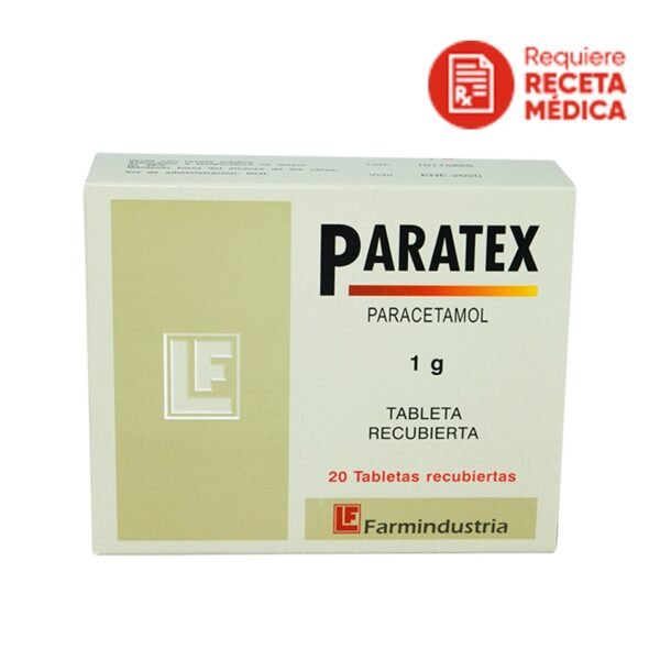Paratex 1gr 20 TAB