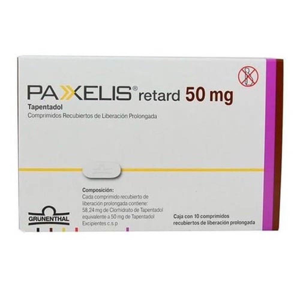 PAXELIS RETARD 50MG X10TABREC 1 Paxelis Retard 50mg X10tab*rec - Imagen 1