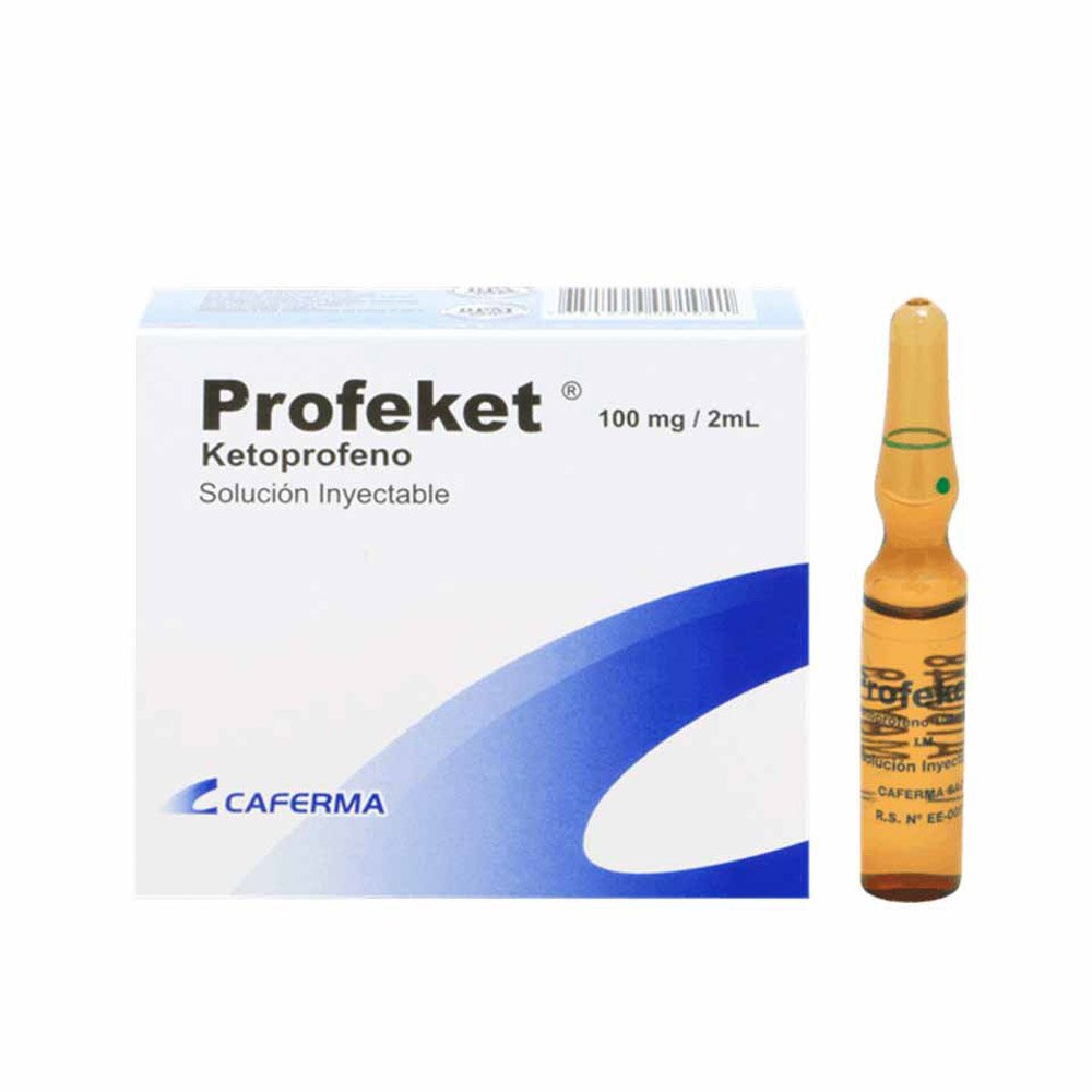 PROFEKET 100MG2MLX 10 1 Profeket 100mg/2mlx 10 ** - Imagen 1