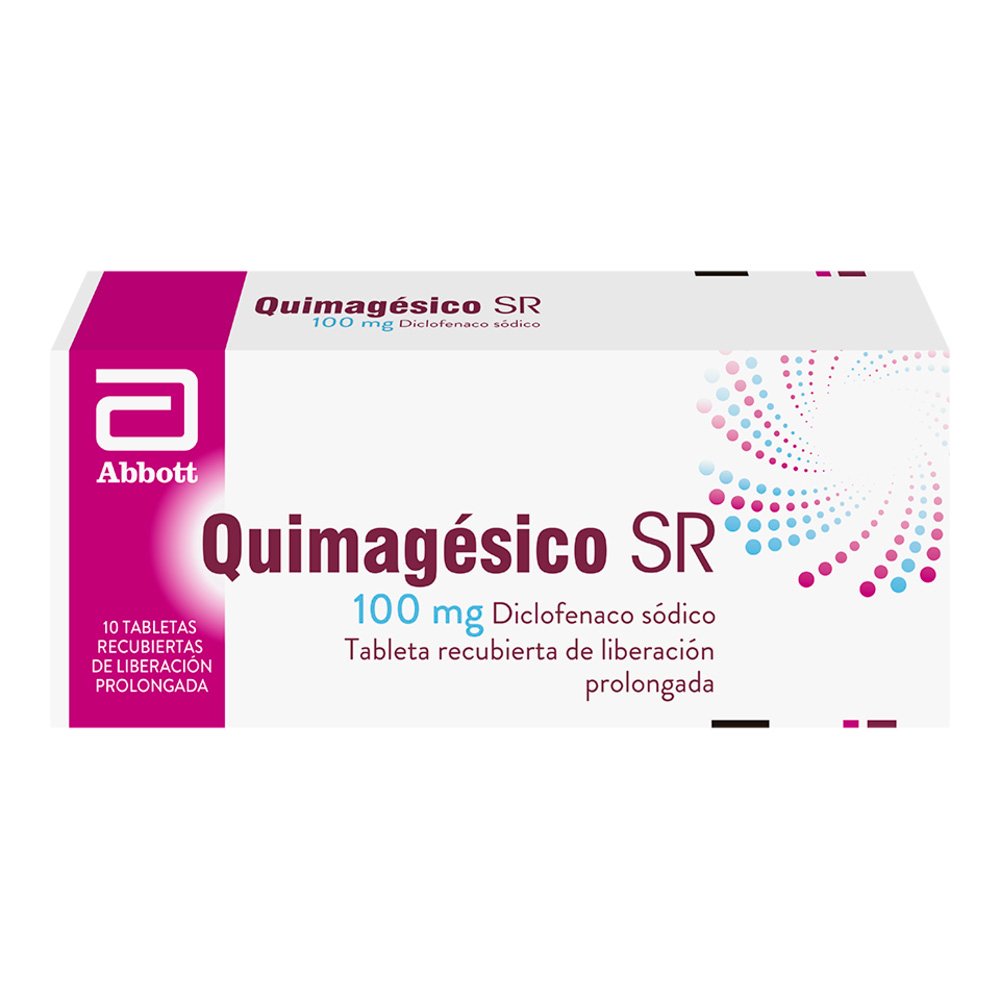 QUIMAGESICO SR 100MG X10TAB 1 Quimagesico Sr 100mg X10tab - Imagen 1
