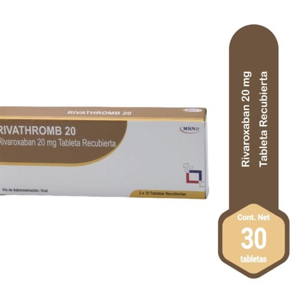 Rivathromb 20mg X30tab