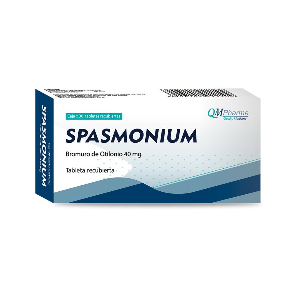 SPASMONIUM 40MG X 30TAB 1 Spasmonium 40mg X 30tab - Imagen 1