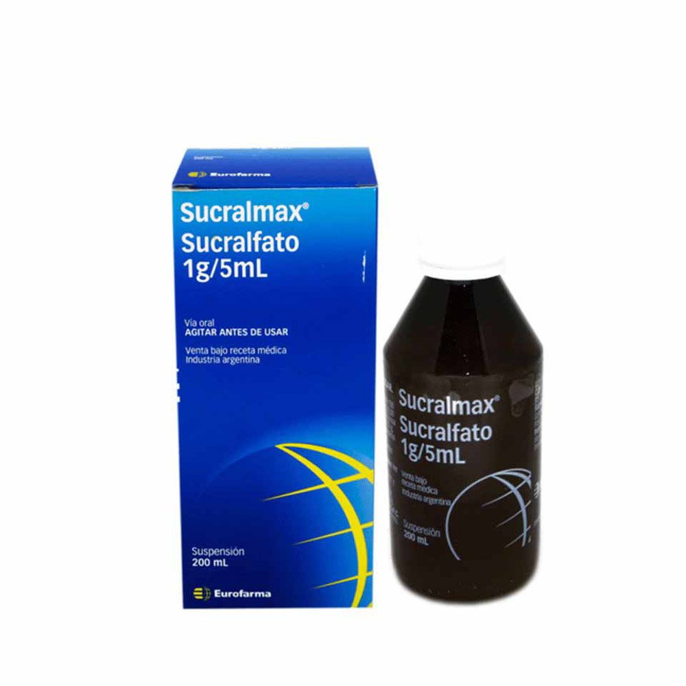 SUCRALMAX 1G5ML X 200ML 1 SUCRALMAX 1G/5ML X 200ML - Imagen 1