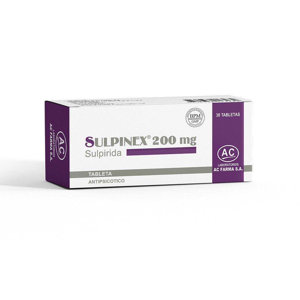 SULPINEX TABX200MG X30 (REC) 1 Sulpinex Tabx200mg X30 (*rec) - Imagen 1