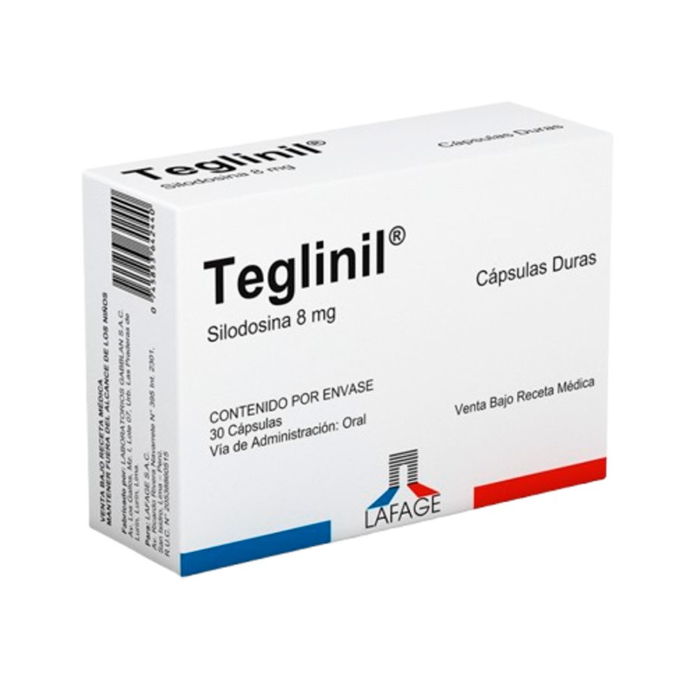 TEGLINIL 8MG X 30CAP 1 Teglinil 8mg X 30cap - Imagen 1