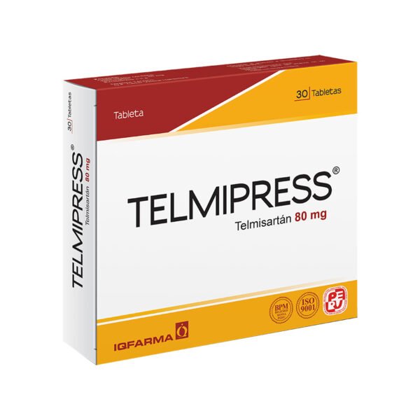 Telmipress 80mg X30 TAB