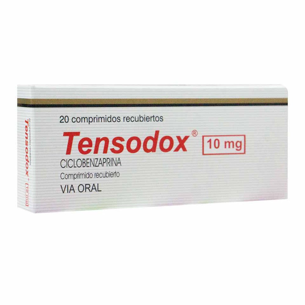 TENSODOX COMx10MGx20 1 Tensodox Comx10mgx20 - Imagen 1