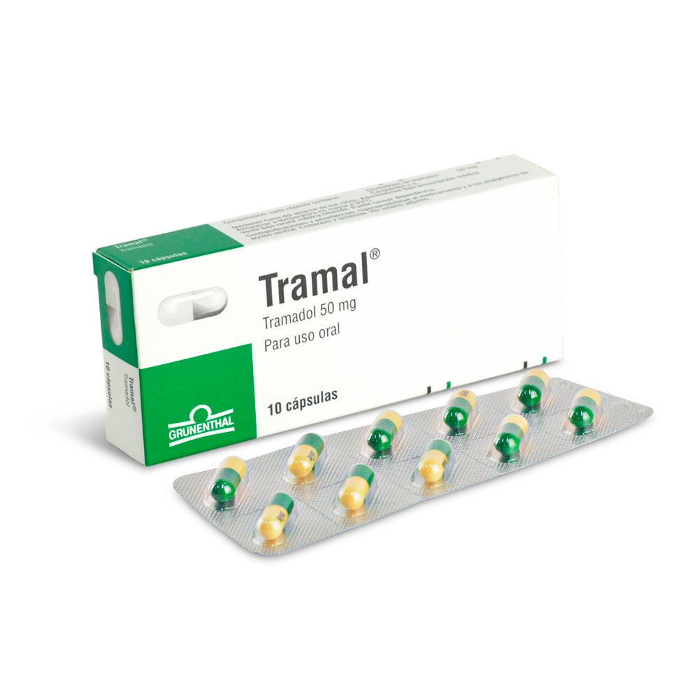 TRAMADOL 50MG X10CAP (REC) 1 Tramadol 50mg X10cap (*rec) - Imagen 1