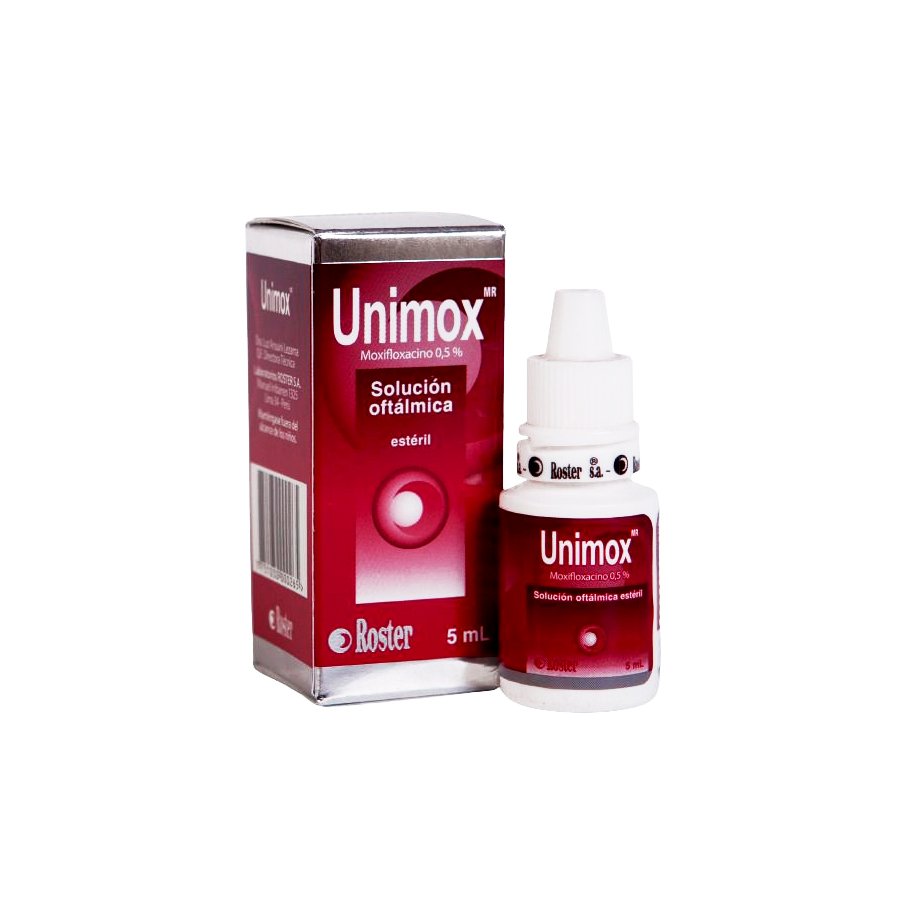 UNIMOX 0.5% GTAS OFT X 5ML 1 UNIMOX 0.5% GTAS OFT X 5ML - Imagen 1