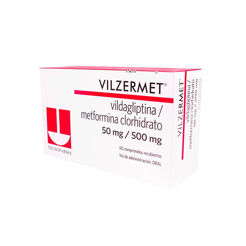 VILZERMET 50500MG X 30 TAB 1 Vilzermet 50/500mg X 30 TAB - Imagen 1