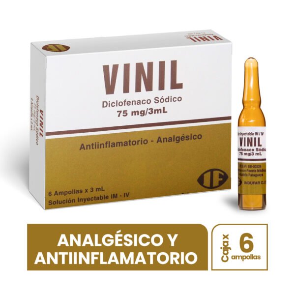 Vinil 75mg/3ml X 6 Amp **