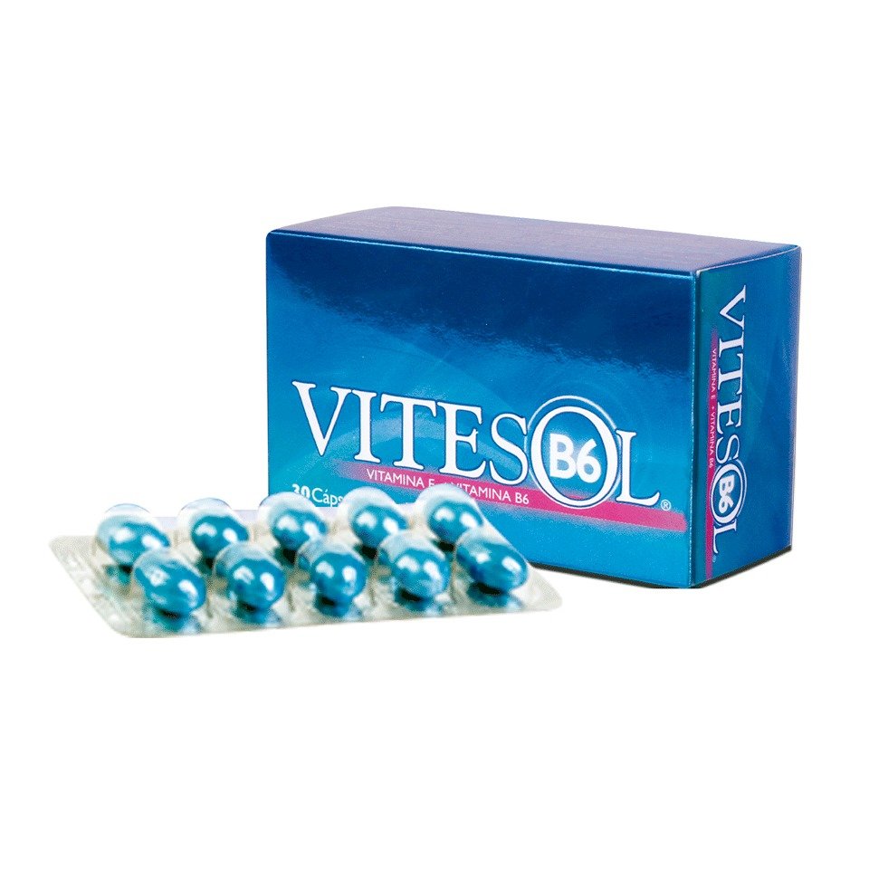 VITESOL B6 400UI CAPBLAN X30 1 VITESOL B6 400UI CAP/BLAN X30 - Imagen 1